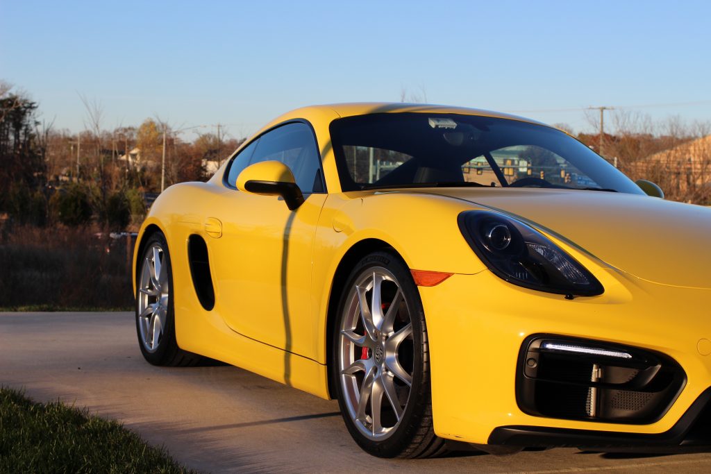 Porsche Cayman GTS detailed in Fairfax Virginia